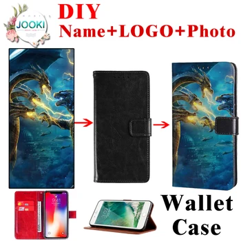 

A8 PLUS Your Own Custom Phone Customized Case for Samsung Galaxy A7(2018) A730 A8 PLUS 2018 Wallet Leather DIY Print Cover