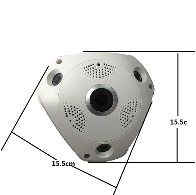 360 Degree Panoramic CCTV Security IP 1.3MP/3MP/5MP Two Way Audio Camera IR CUT NighVision WIFI VR 3D Video Storage|panoramic cctv|security ipwifi ip