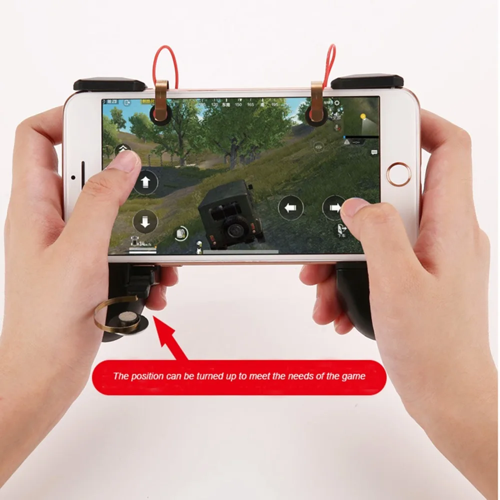 3 в 1 PUBG мобильный игровой джойстик геймпад Бесплатная Кнопка fire L1R1 для iphone