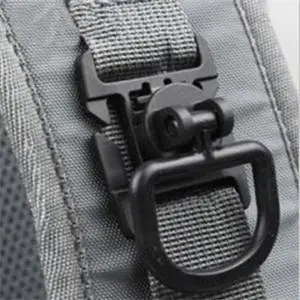 

Plastic Sternum Strap System Swivel 360C D-Ring Rotation Refined Backpack Canvas Bag Buckle Backpacks Locking Carabiner EDC1Pcs