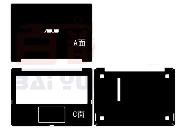 

Special Laptop Carbon fiber Vinyl Skin Stickers Cover guard For ASUS TP300 TP300L TP300LA TP300LD 13.3-inch