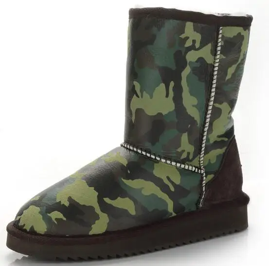 

high quality women shoes camouflage soldier winter snow boots flats warm ladies shoes plus size 43 Thick bottom shoes footwear