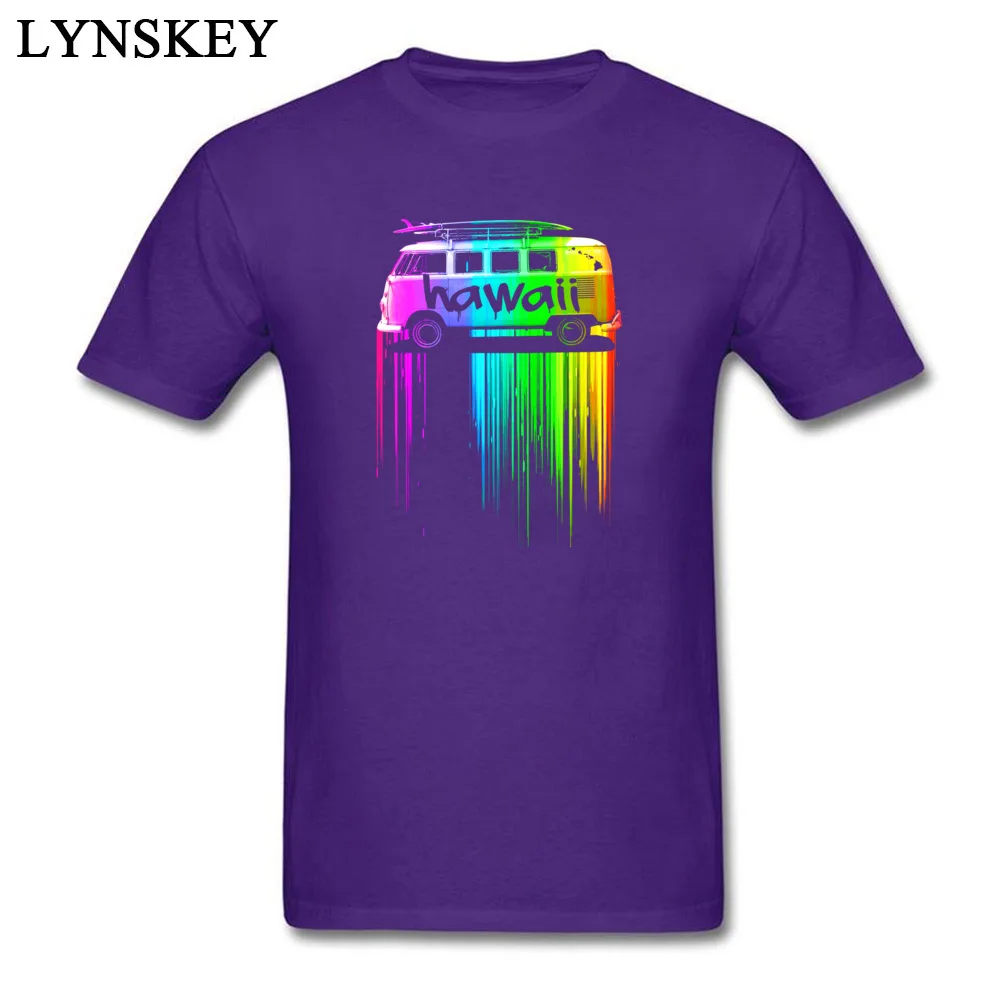 Hawaii Rainbow Surfer Bus_purple