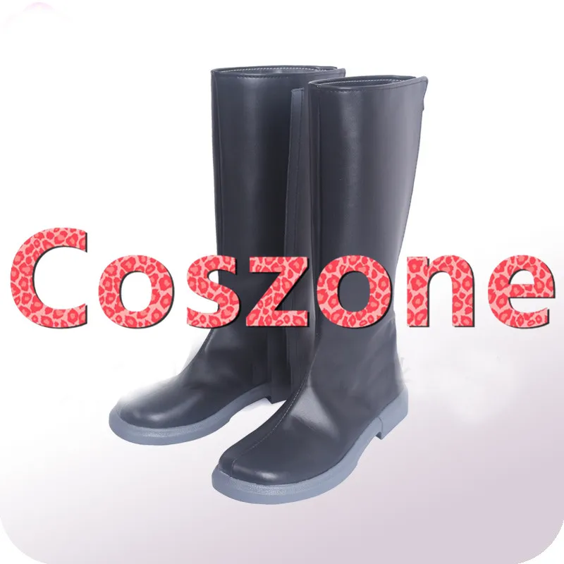 My Hero Academia Boku No Hero Akademia Shota Aizawa Black Shoes Cosplay Boots (2)