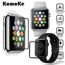 For iWatch Apple Watch Series 2 3 38mm 42mm Clear Protector Cover 3D Curved Full Screen