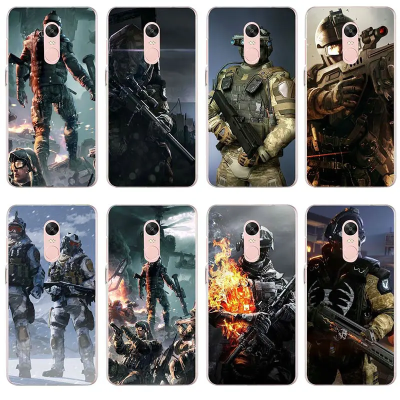 Slim Silicone Soft TPU Mobile Phone Cases for Xiaomi Redmi Mi Note 2 3S 4X 4A 6 5 5S 5A 8 A1 Pro Plus Max Warface Low Fat Gaming | Мобильные