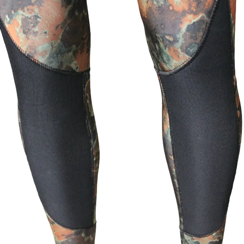 Top quality new 7mm CR neoprene diving suit camo spearfishing wetsuit (6)