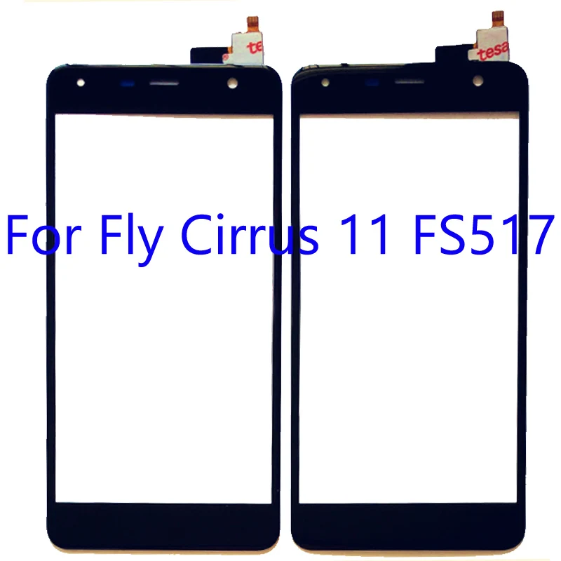 

For Fly FS517 FS 517 Touch Screen panel Digitizer Sensor For Fly Cirrus 11 Cirrus11 touch panel glass with flex cable