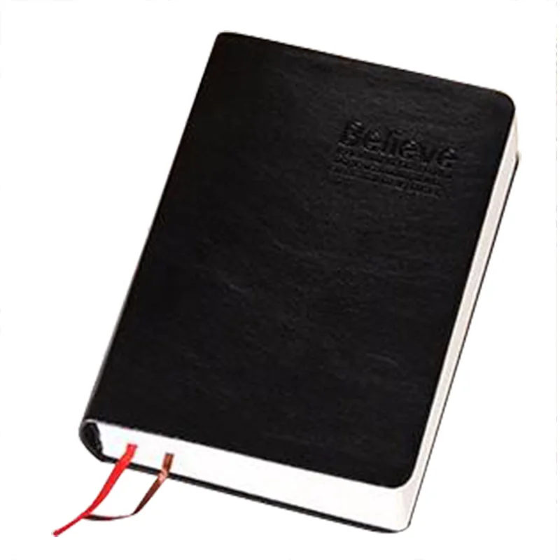 

Vintage Thick Paper Notebook Notepad Leather Bible Diary Book Journals Agenda Planner School Office Stationery Supplies White