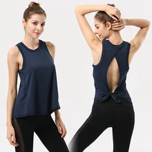 Женский топ для йоги, сексуальный спортивный жилет для спортзала, дышащая облегающая женская одежда для фитнеса, майка без рукавов для бега, быстросохнущая майка для йоги