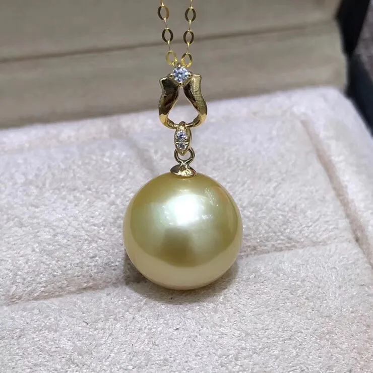 

Solid 18K Yellow Gold Pendant Connector Bead cup and bail 18Karat Solid 18ct Dangle Pendant Findings DIY Fashion Jewelry Making
