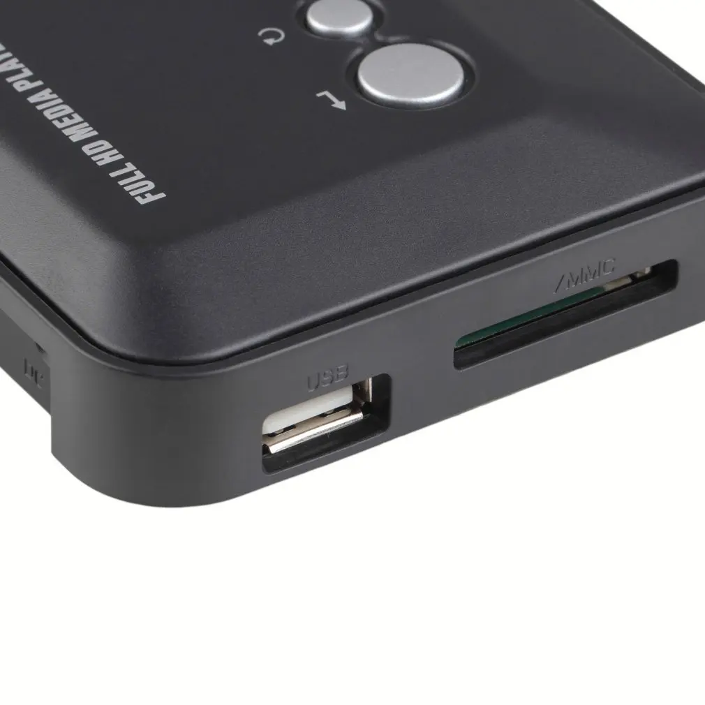  Convenience Easy-to-use 1080P HD USB 2.0 interface HDMI Multi Media Video Player Box Video MMC RMVB