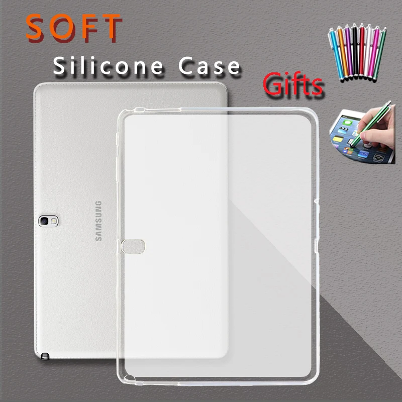 Силиконовый чехол для Samsung Galaxy Tab S S2 Pro 8 0 4 10 5 SM T320 T700 T705 T800 T801 T715C T710 Ультратонкий