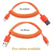New Flexible Micro USB Cable Fast Charging Mobile Phone USB Charger Cable for Samsung HTC LG Android For iPhone 5 5s 6 6s plus