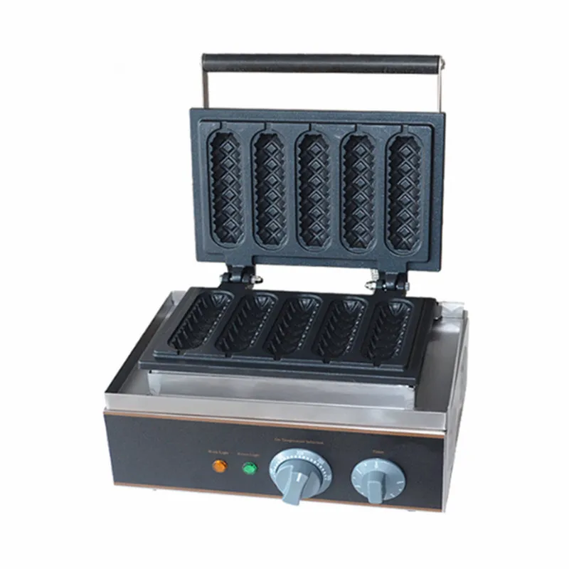 Commercial Nonstick Electric French Hot Dog on A Stick Waffle Maker Iron Machine Corn Maker Commercial Nonstick Electric French Hot Dog on A Stick Waffle Maker Iron Machine Corn Maker