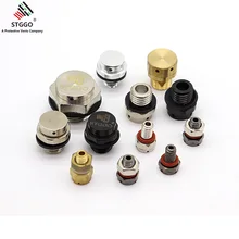 Дышащие M6* 1,25-10 нить Медь с никель винт успокоительное клапан