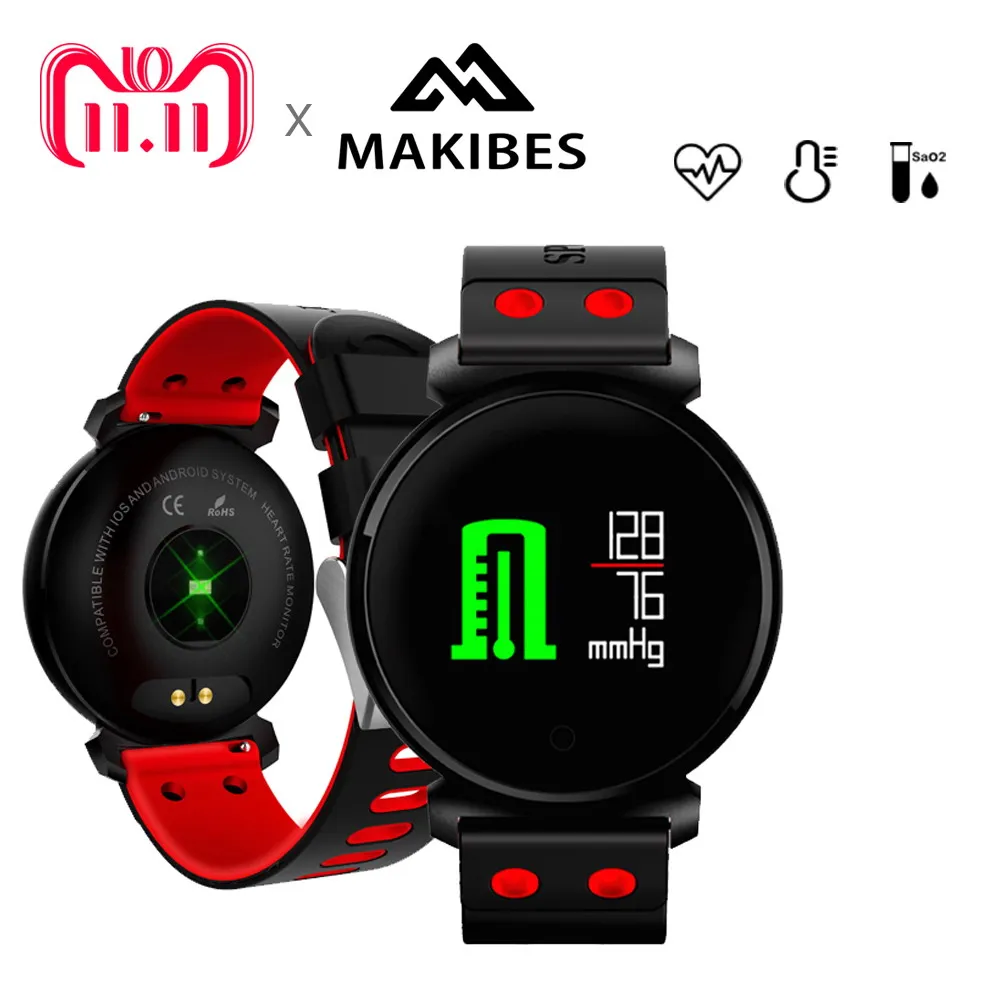 Q28 Smart Watch IP68 Waterproof Sleep Heart Rate Detection Sports Step Fitness Bracelet Watch