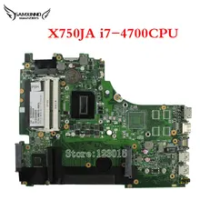 Original X750JA for ASUS Motherboard w/ Intel i7-4700HQ 60NB01Y0-MB3000 69N0PLM12A01 100% work and fully tested