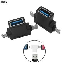 USB 3,0 Micro usb type C OTG адаптер конвертер для телефона samsung Xiaomi Android