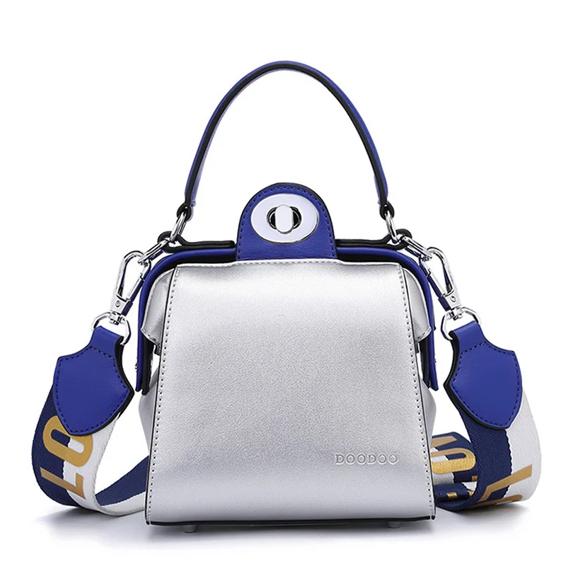 

YOUR MOON Luxury Fashion Ladies handbag designer bag for women 2018 Crossbody Messenger Shoulder bag Red Silver women Small bags