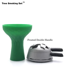 Дракон одно отверстие силиконовый Чича зеленая чаша наргиле курительная трубка-кальян аксессуары Cachimba Прямая поставка TWAN0356