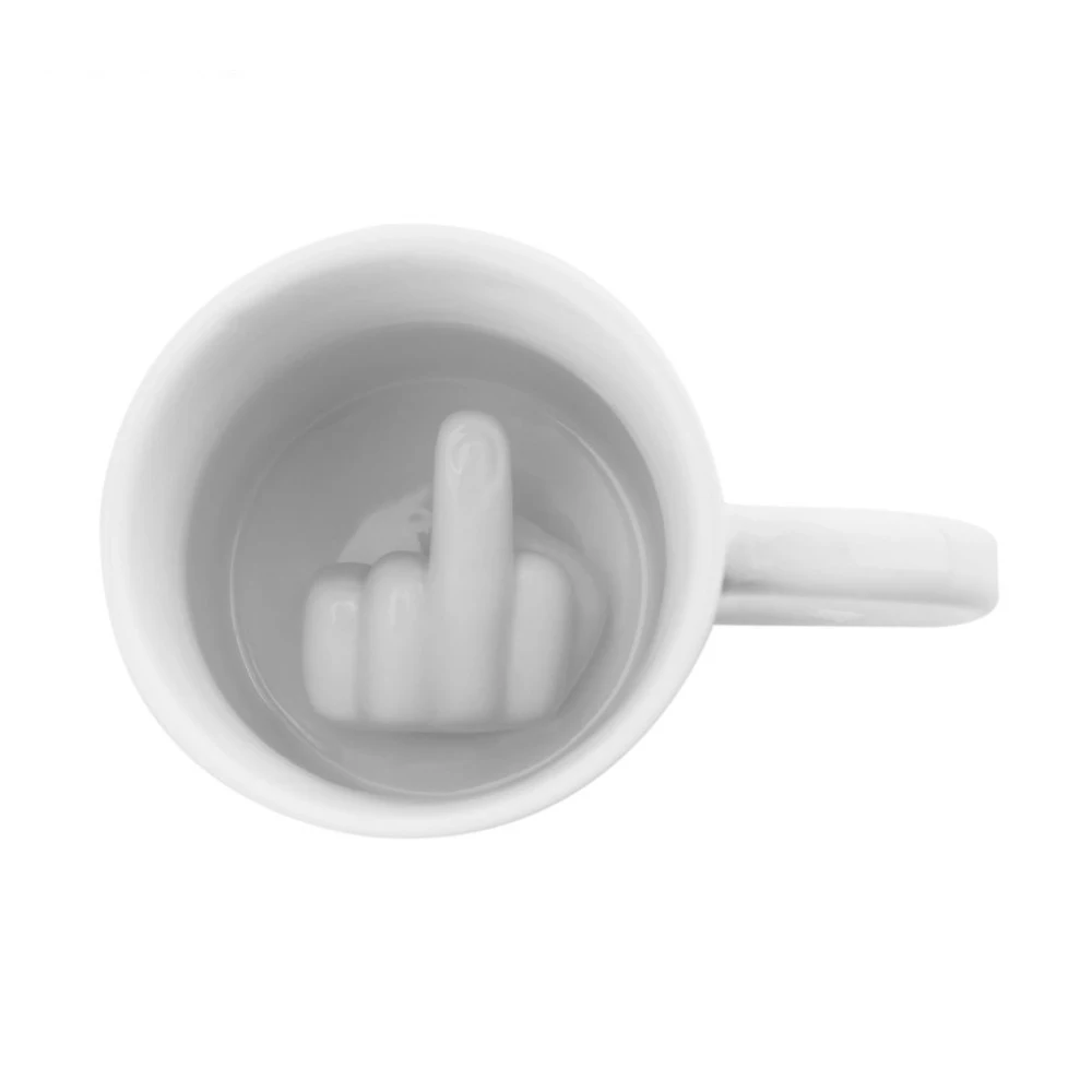 Креативная белая кофейная кружка керамическая смешная чашка для офиса кофейные молочные фарфоровые чайные чашки Оригинальные подарки - Цвет: white