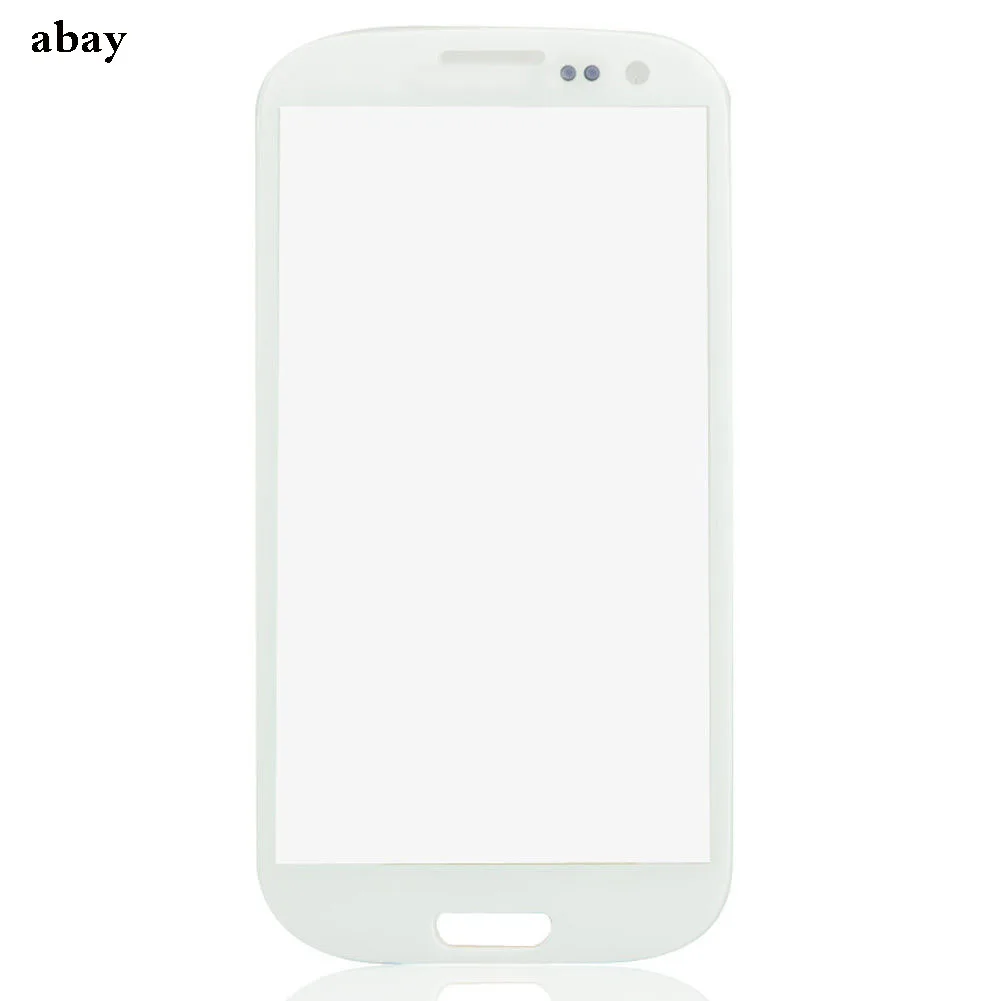 Внешнее стекло для samsung Galaxy S3 i9300 i9305 i9300i i9301 i9301i Передняя панель наружное стекло объектива lcd+ клей запасные части