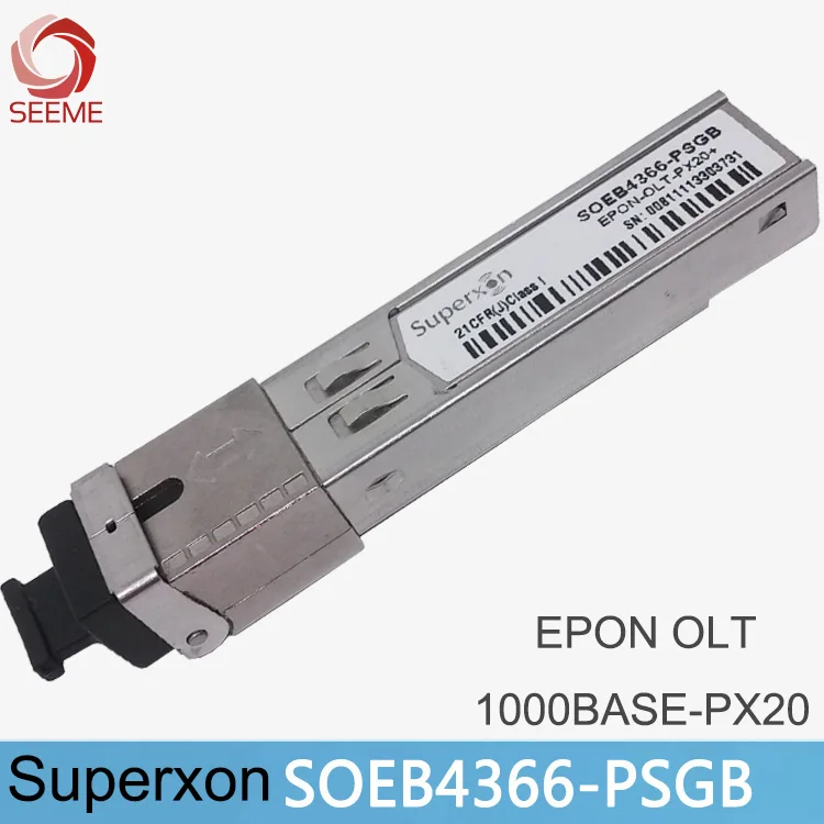 Superxon SOEB4366-PSGB одномодульный модуль EPON-OLT-PX20 + SFP 1 25G TX1490/RX1310nm 20 км. | Мобильные