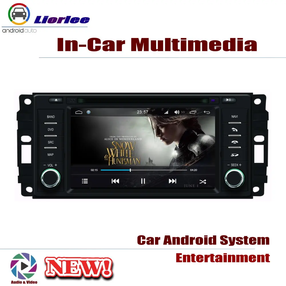 Cheap Car Radio DVD Player GPS Navigation For Dodge Charger 2008~2010 Android HD Displayer System Audio Video Stereo In Dash Head Unit 3