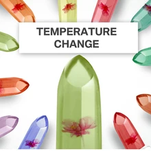 Лучший Горячий Женский увлажняющий крем Прозрачный с функцией изменения цвета в зависимости от температуры желе губная помада цветок помада блеск для губ 60 шт