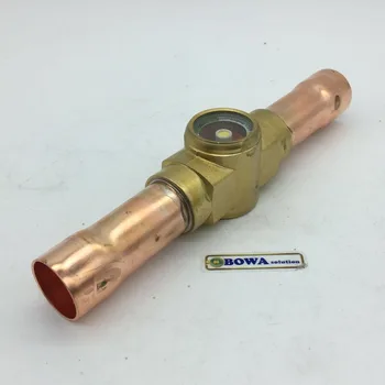 

7/8" sight glass uses indicator color changes to remind whether it need change filter driers to avoid ice block happen in TEV