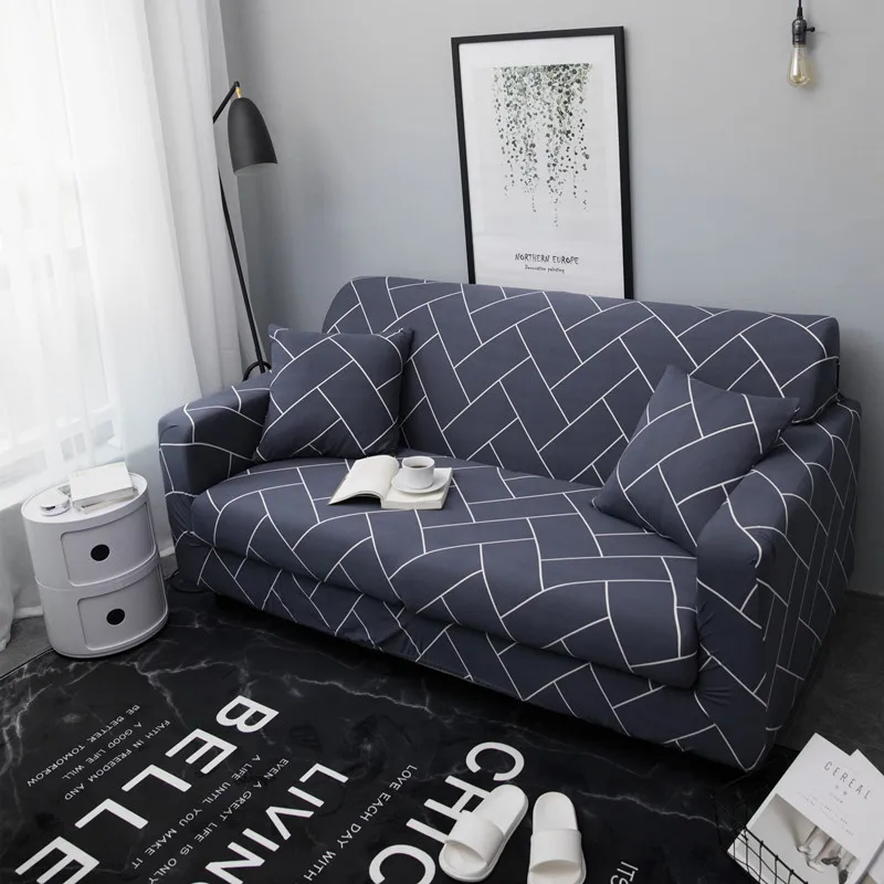 

Universal Elastic Antislip Slipcovers 1Pc All-Inclusive Sofa Cover For Living Room Tight Wrap Couch Cover Furniture Protector