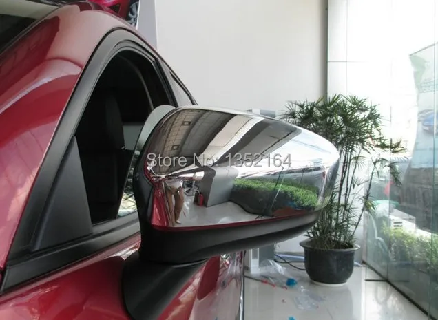 Авто зеркало заднего вида крышка, боковое зеркало крышка для Mazda CX-5 cx 5 2013, ABS хром, 2 шт./партия