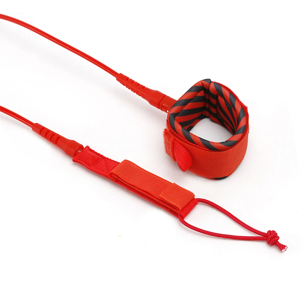 6FT Hoge kwaliteit Paddle Leash Surf Leash Surfboard Glad Steel Swivel Surfen Been Touw Gladde Stalen Paddle board