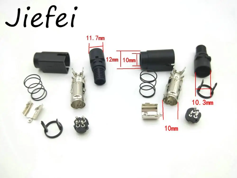 10pcs New high quality 3 pin 4Pin Kycon Power DIN Plug for TFT LCD Flatscreen TV 12/24V DC supply adapter connector 2 10pcs New high quality 3 pin 4Pin Kycon Power DIN Plug for TFT LCD Flatscreen TV 12/24V DC supply adapter connector 2