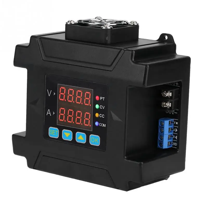 Juntek dmm8605 60 в 5A Цифровой Dc-Dc понижающий Программируемый Модуль питания цифровой ЖК-дисплей регулятор напряжения