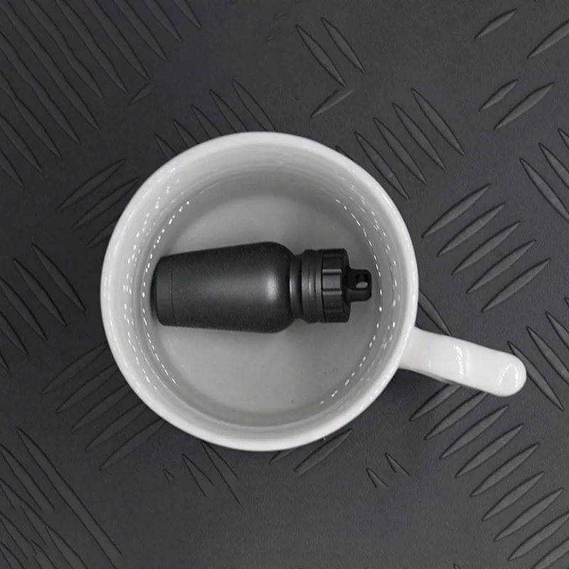 Small Aluminum waterproof pills box holder outdoor portable life-saving medicine cans sealed pill bottle tank storage container