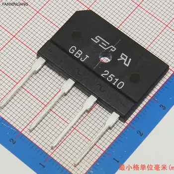 

10PCS 25A 1000V diode bridge rectifier gbj2510