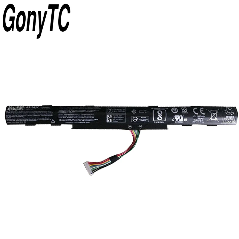GONYTC 14 8 в Втч новый оригинальный AS16A5K Аккумулятор для ноутбука Acer AS16A7K TMP249 AS16A8K E5