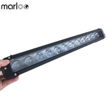 Marloo 4D Levou Luz Bar-Car 20 “120 W Única Linha LED Light Bar Truck Boat Off-Road ATV SUV 4×4 4WD 12 V 24 V Levou Trabalho Barra de Luz