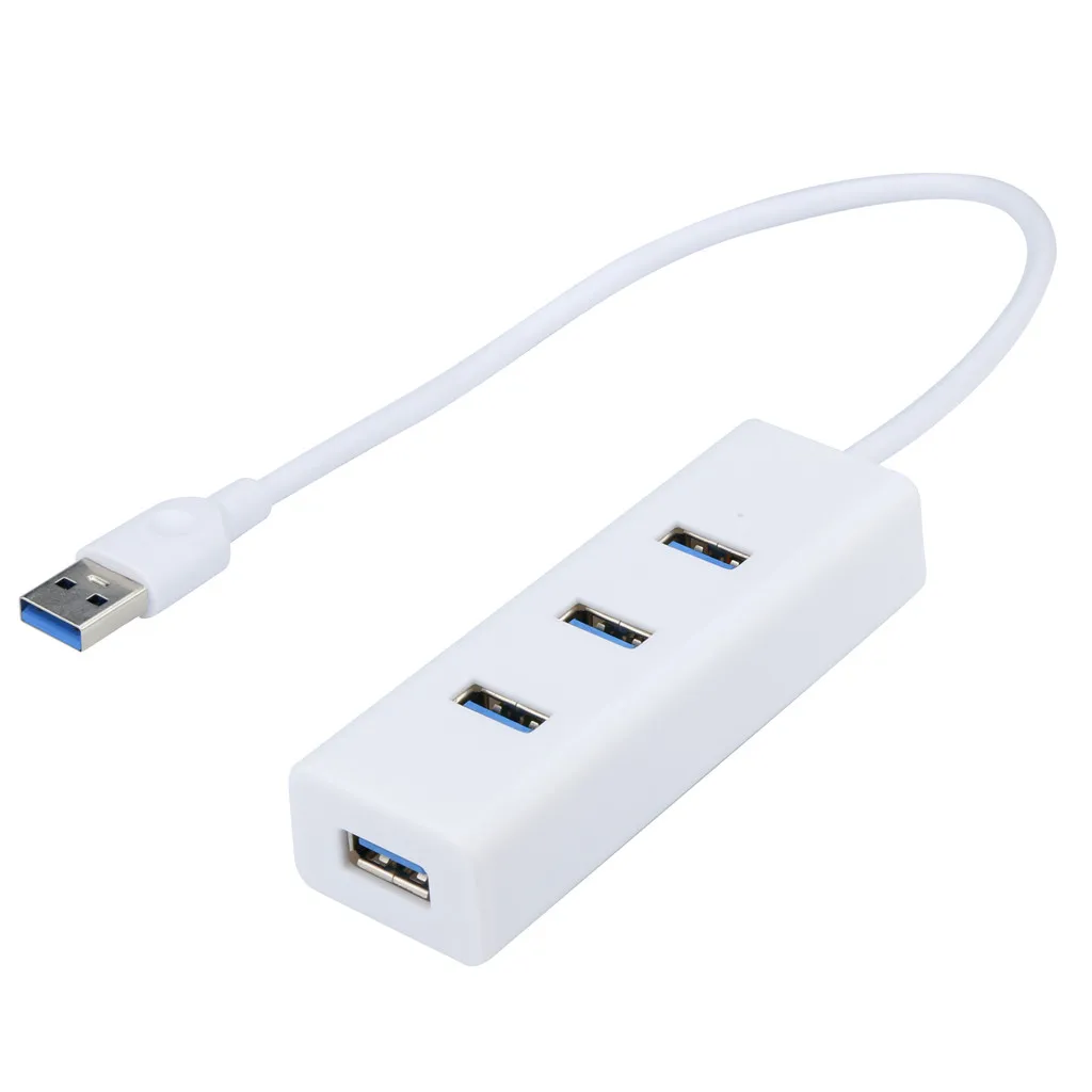 WH OMESHIN USB 3,04 порт концентратор кабель с миниатюрным usb-портом для зарядки быстрая передача данных 5 Гбит/с usb-хаб - Цвет: WH