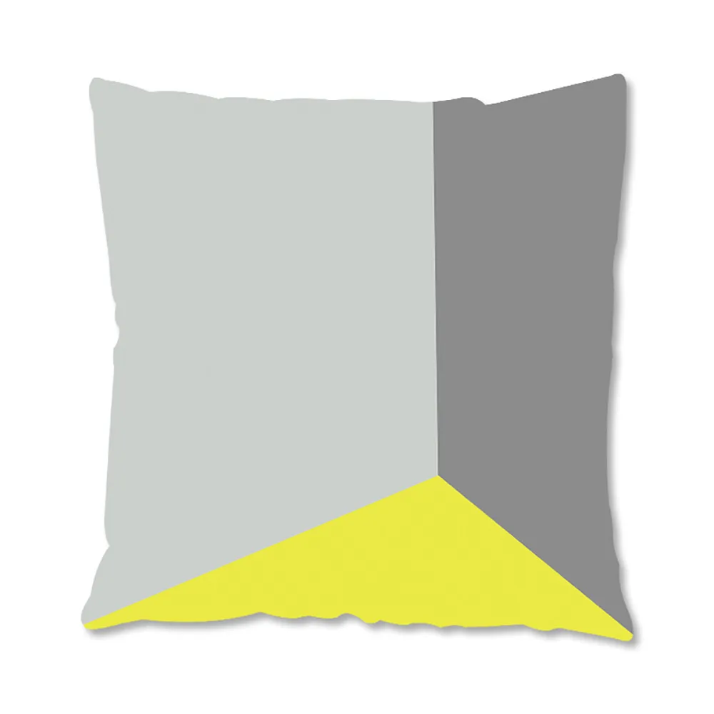 Новое поступление Офис геометрический дизайн подушки квадратная декоративная наволочка для подушки Чехол Наволочка высокое качество Лидер продаж;#35