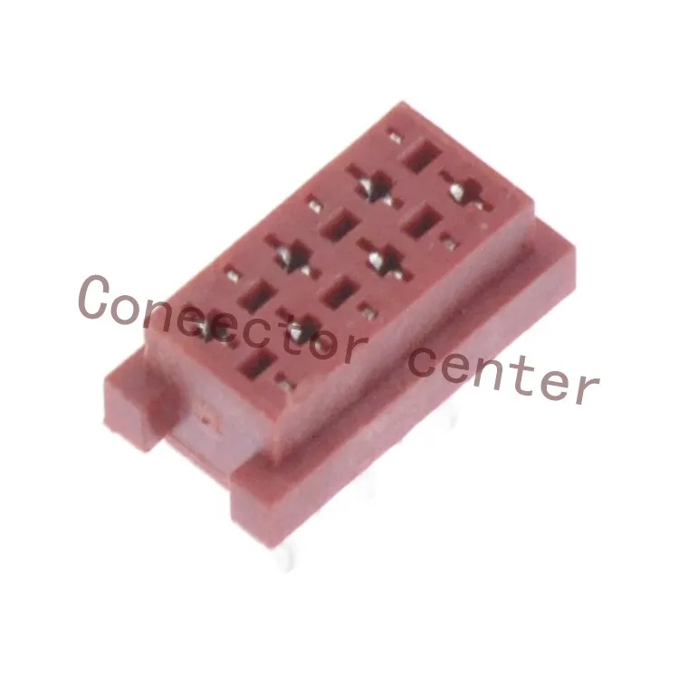 

1.27mm Micro-Match Connector 6PIN PCB Board DIP Straight For 7-215079-6