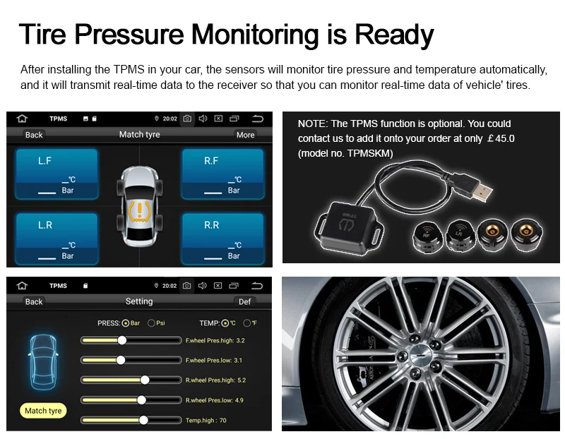 Flash Deal A-Sure 7 Inch 2 Din Android 9.0 Car Radio GPS DVD Player Navigation For FORD/Focus/S-MAX/Mondeo/C-MAX/Galaxy/Fiesta 32G ROM DAB+ 31