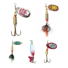 Спиннер рыболовные приманки-воблеры рыболовные приманки джиг, приманка для рыбалки металлические блестки жесткая приманка с тройными крючками инструменты