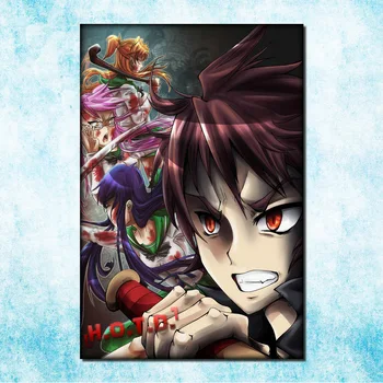 

Highschool Of The Dead Art Silk Canvas Poster Print 13x20 24x36 inch Sexy Anime Girl Wall Pictures For Living Room Decor(more)-4