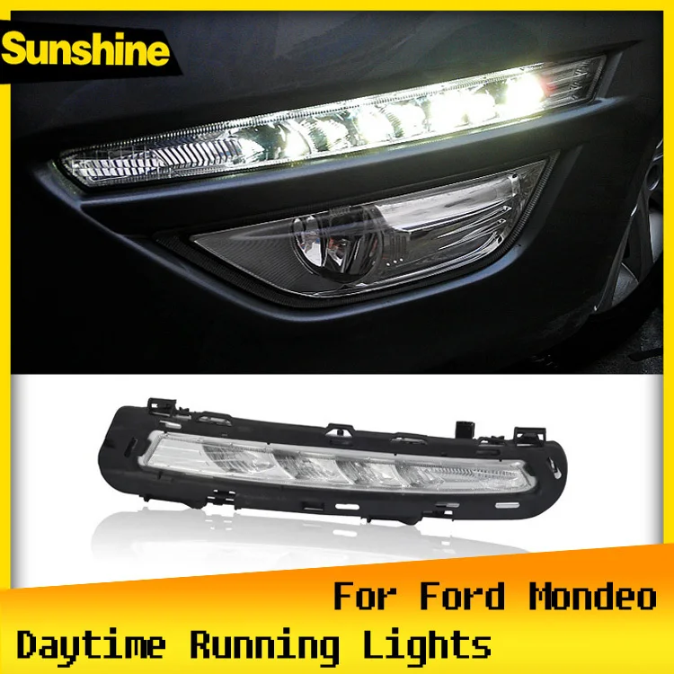Led CAR Light DRL Daytime running lights Turn off style Relay and