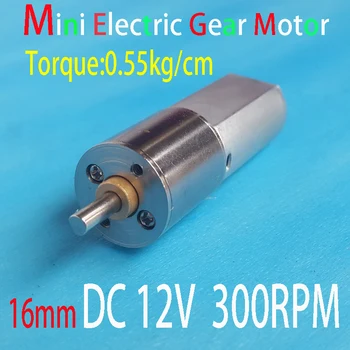 

Mini Gear Electric DC 12V Engine Motor 300RPM High Torque for Arduino Toys Home Automation