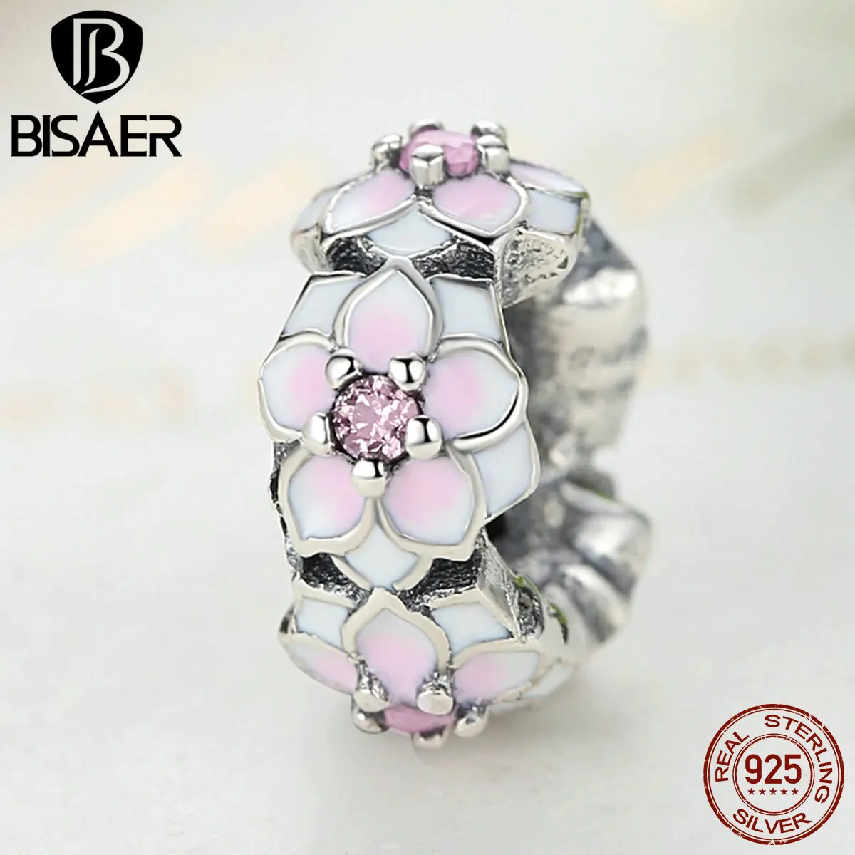Бусины подвески в виде цветка магнолии|cz charm|charm charmdiy jewelry charm |