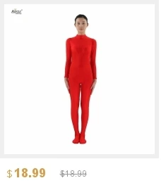 Ainclu 24 часа новый черный Zentai Slim Fit Мода комбинезон из спандекса для женщин Rush заказ/же день доставка/24-часовая доставка